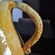 Enamelled terracotta pitcher - Signed Roux Dieulefit
