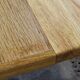 1960s vintage brutalist Danish extending oak dining table style Henning Kjærnulf