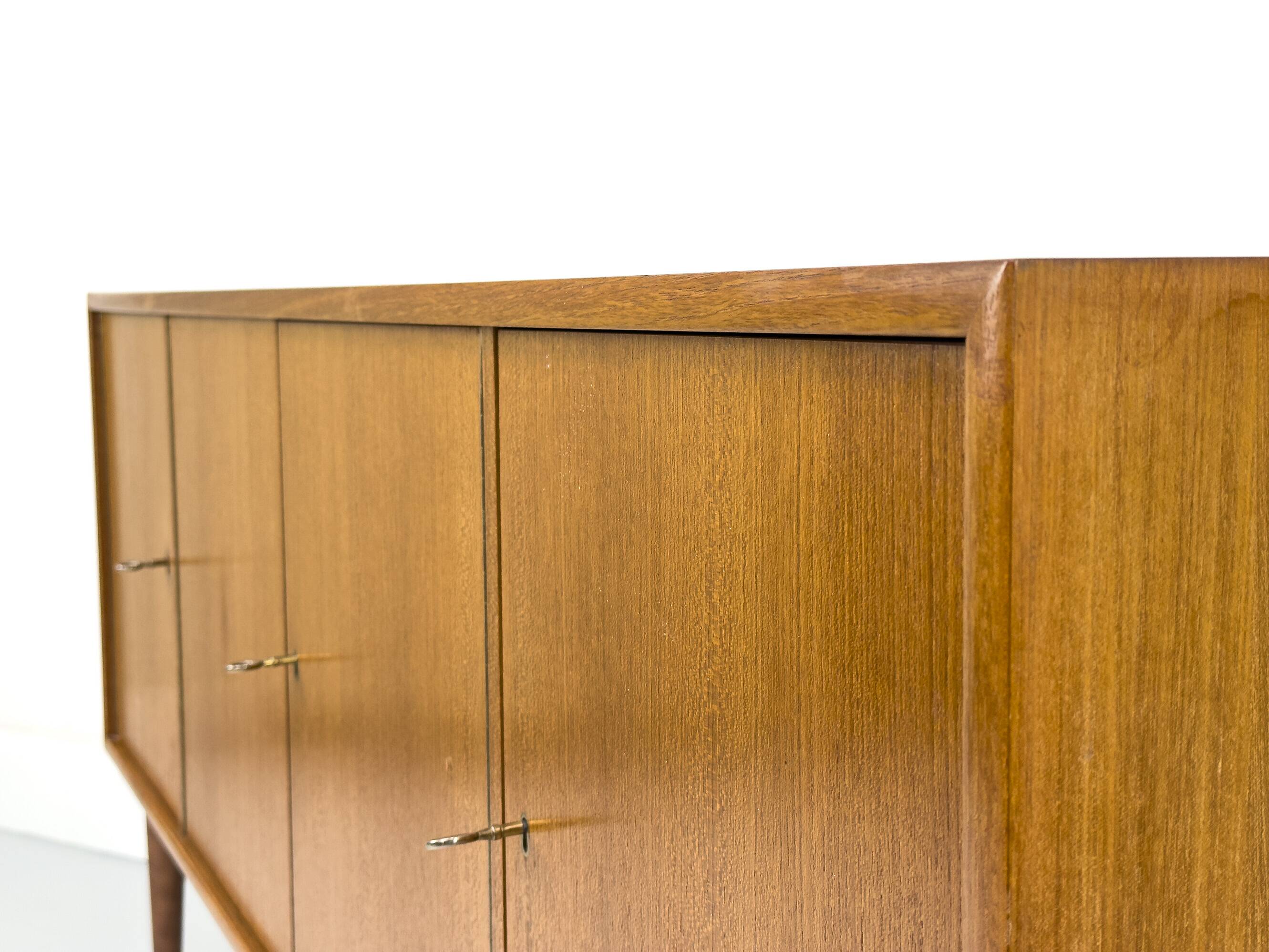 Mid Century Teak Sideboard by WK Möbel, 1960s