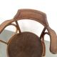 Paire de Fauteuils de Bureau Thonet – Hêtre Courbé & Assises Pyrogravées