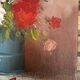 Robert Cox (1934 - 2001) - Still Life Painting Bouquet of Flowers
