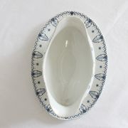 Gien "Memphis" iron clay sauce boat