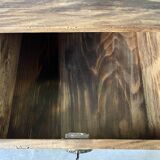 Small old vertical craft cabinet with 5 drawers
