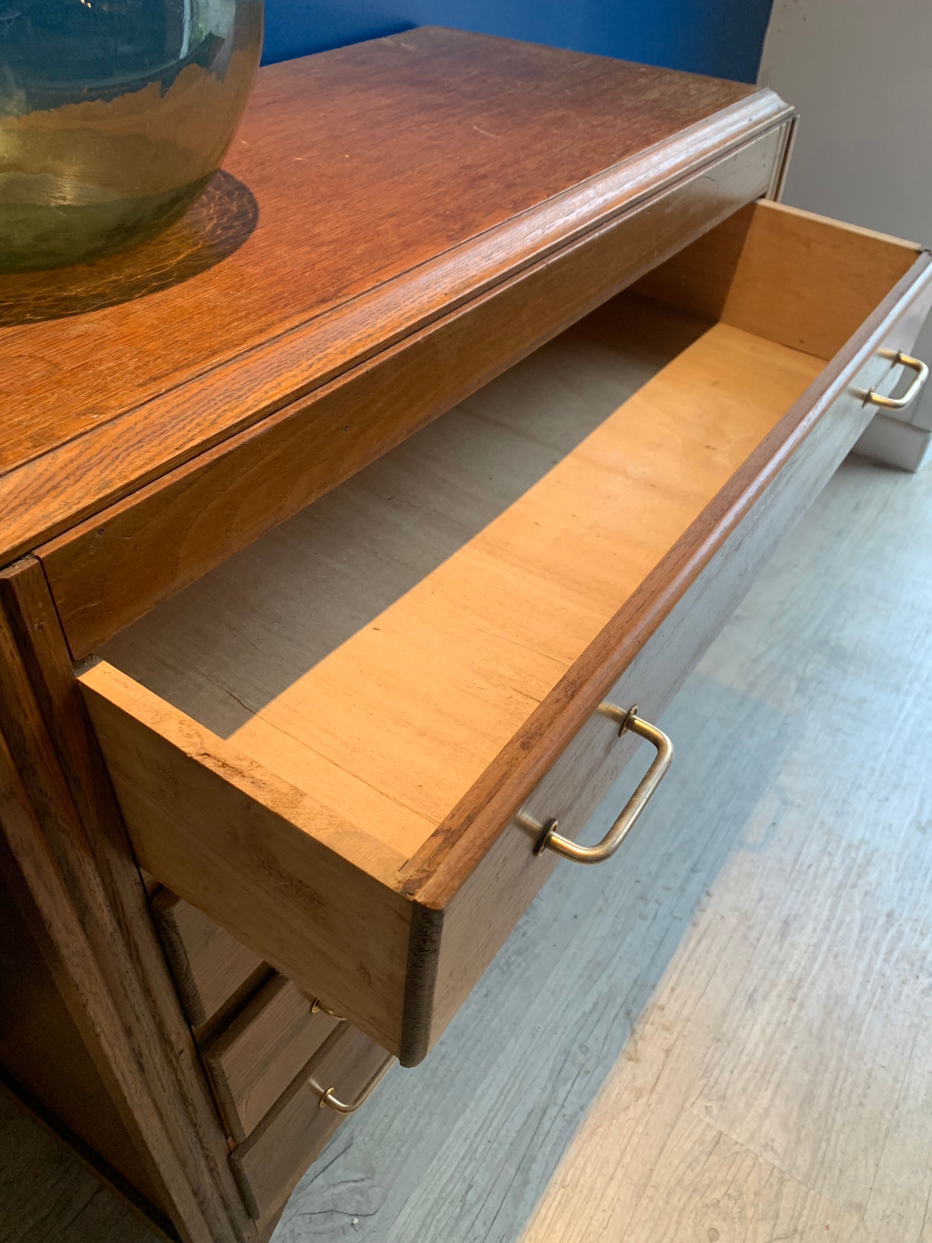 Vintage oak dresser 1960