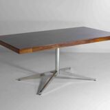 Bureau exécutif en palissandre par Florence Knoll, années 1970