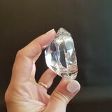 Photophore crystal candlestick cut like a diamond