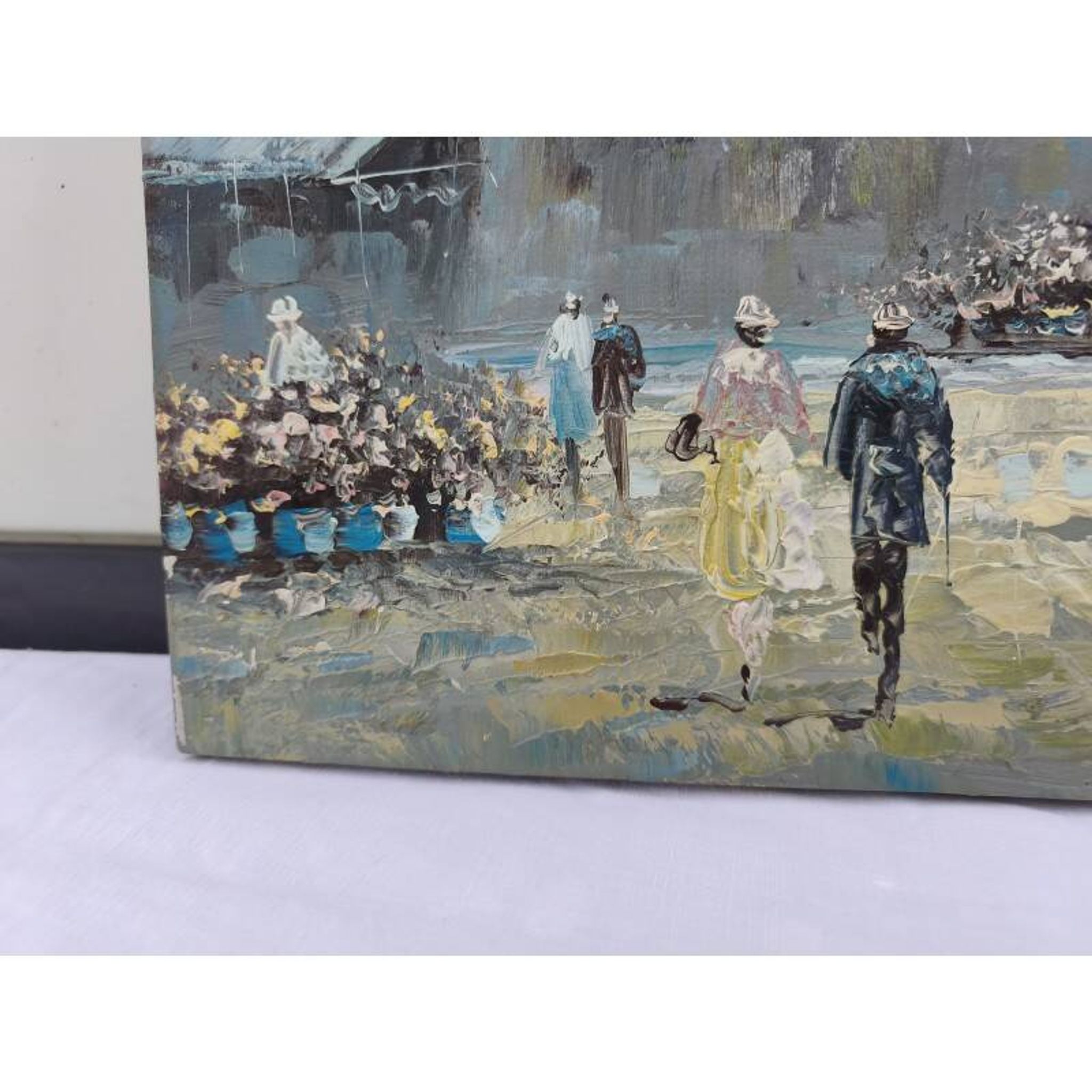 Huile sur toile Louis Anthony Burnett