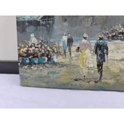 Huile sur toile Louis Anthony Burnett