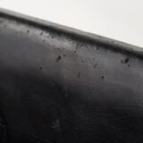 Scandinavian 3-seater leather sofa, Sweden, 1960s