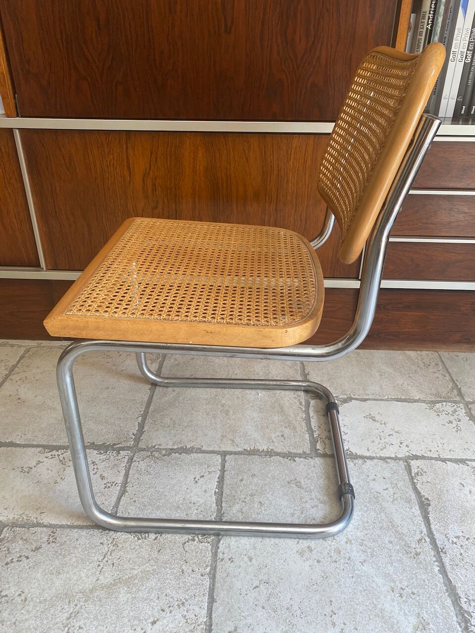Set of 6 chairs Cesca Marcel Breuer Italian Edition 1980 in blond beech