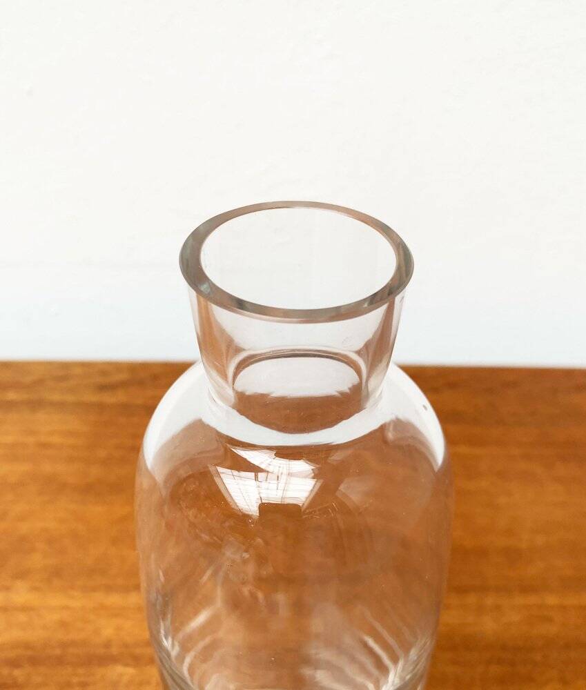 Carafe Vintage Allemande en Verre de Peill & Putzler, Années 1970