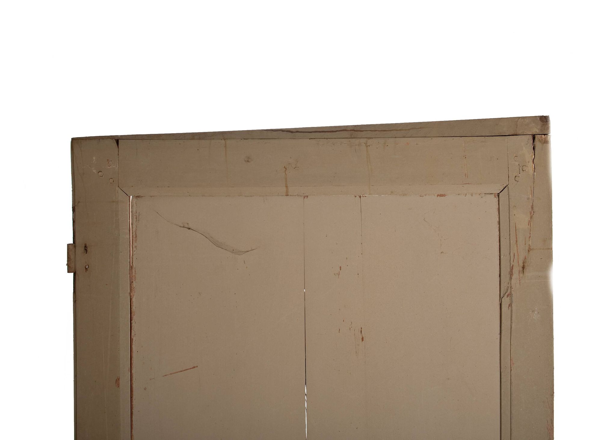 Old 18th century cherry wood door n°1