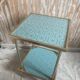 Golden Art Deco side table