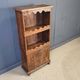 Rustic folk art 'travail populaire' cabinet, France, 19th century