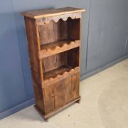 Rustic folk art 'travail populaire' cabinet, France, 19th century