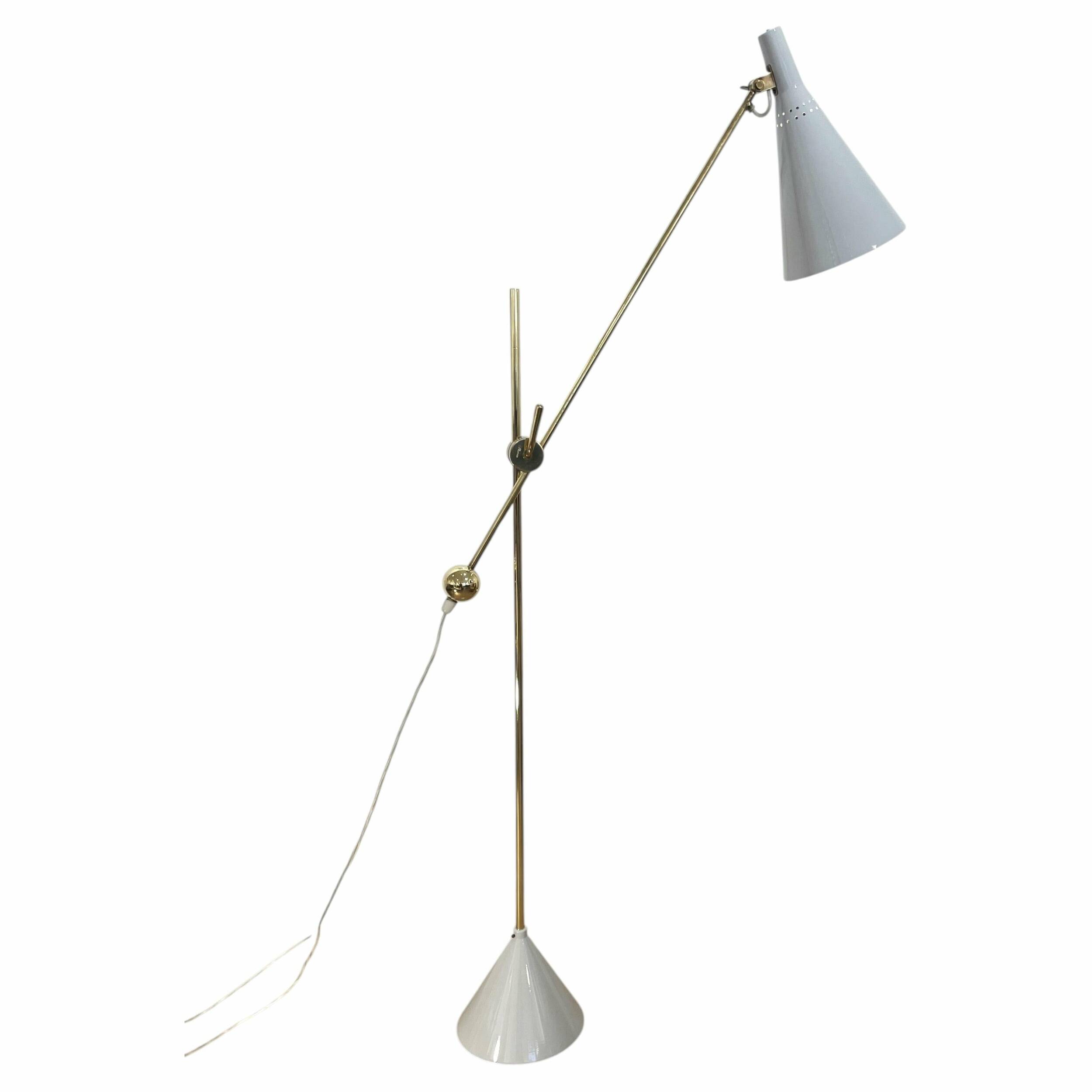 K10-11 floor lamp by Tapio Wirkkala for Idman 1950s