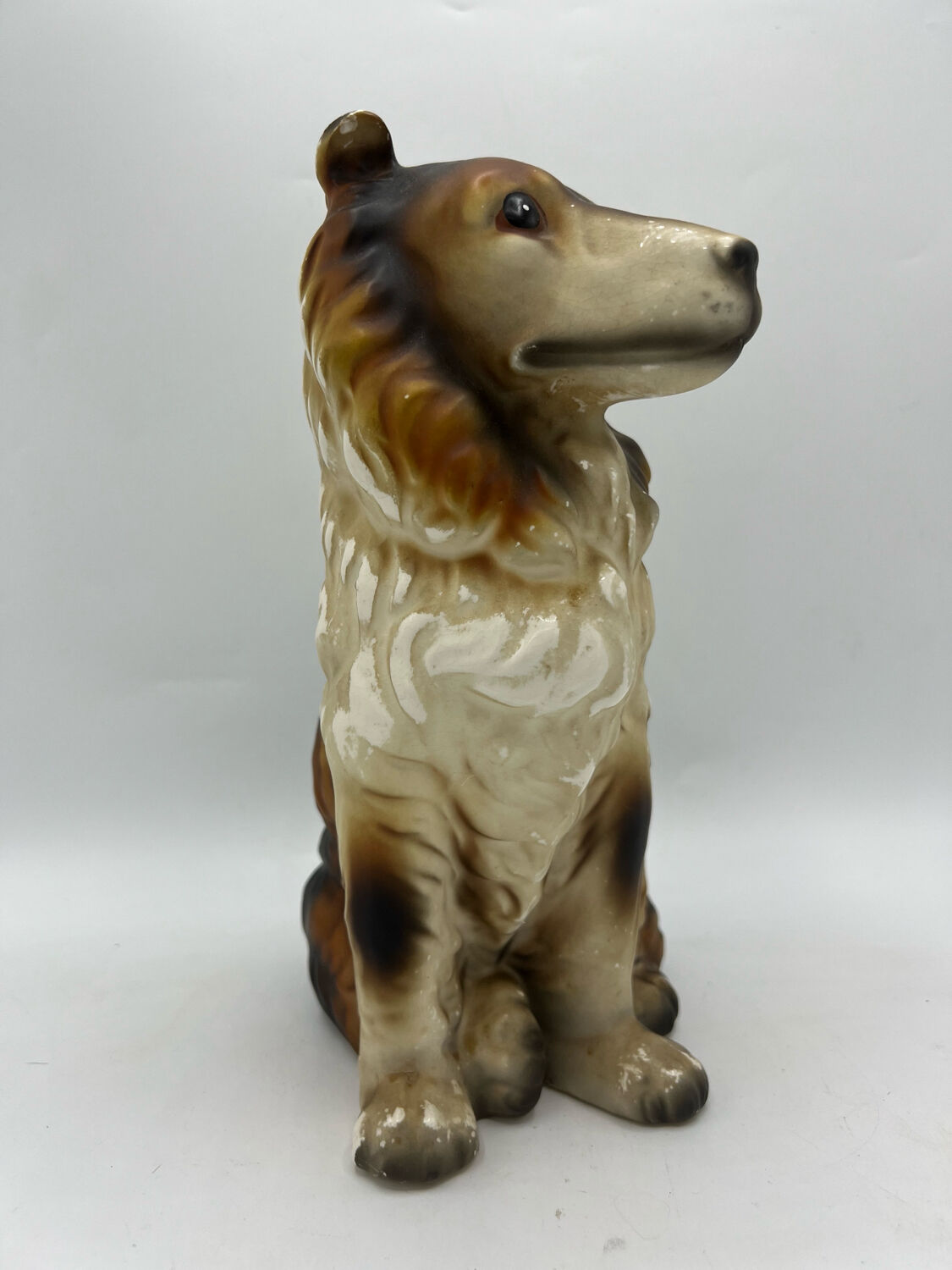 Vintage ceramic dog