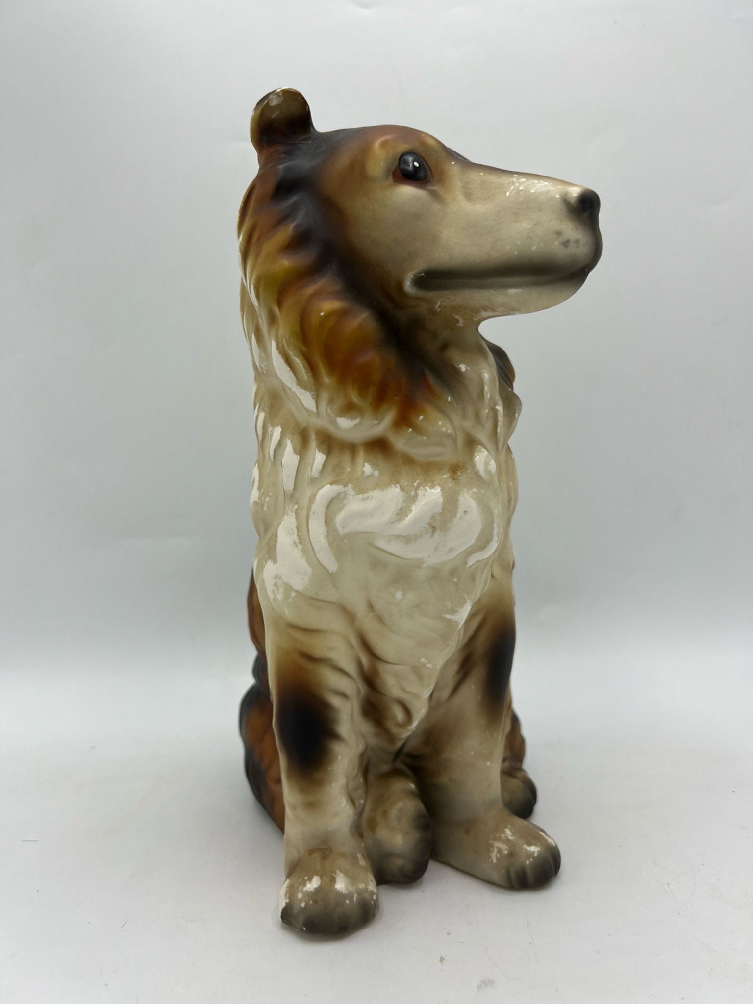 Vintage ceramic dog