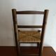 Child mulched chair in vintage wood