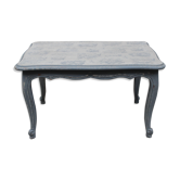Table basse patinée style shabby