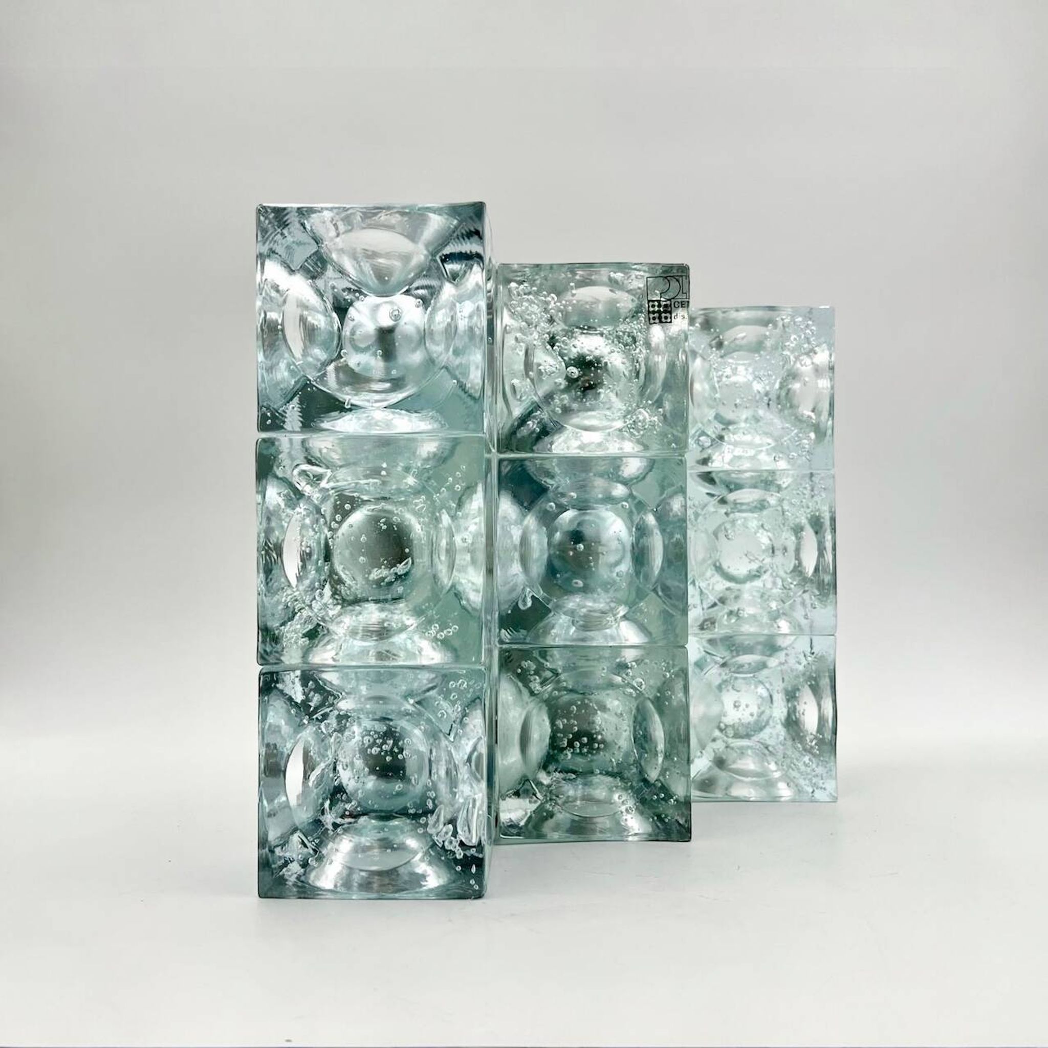 Poliarte 'Cetusa' Sconce by Surama - Rare Luxury 70s Vintage Wall Lamp