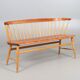 Sofa, teak, "fanett", the Wigell brothers, 1900s.