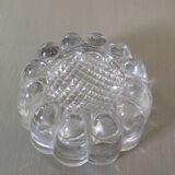 Glass candlesticks