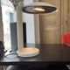 White Metal Desk Lamp 1980s
