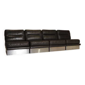 Ensemble de chaises longues Roche Bobois Français 1970