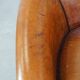 Fauteuil club vintage en cuir de mouton