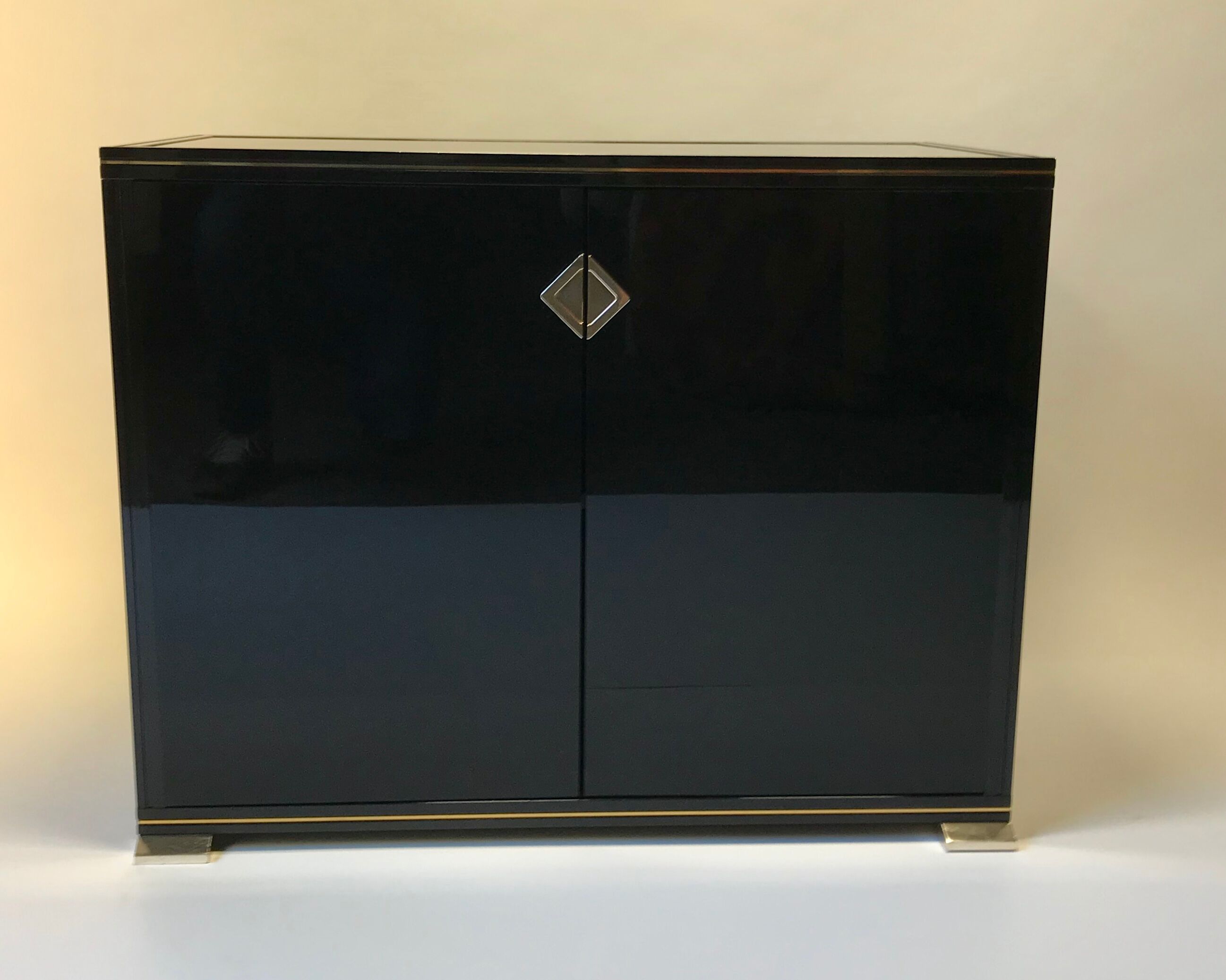 Buffet Pierre vandel 70s-80s black and gold