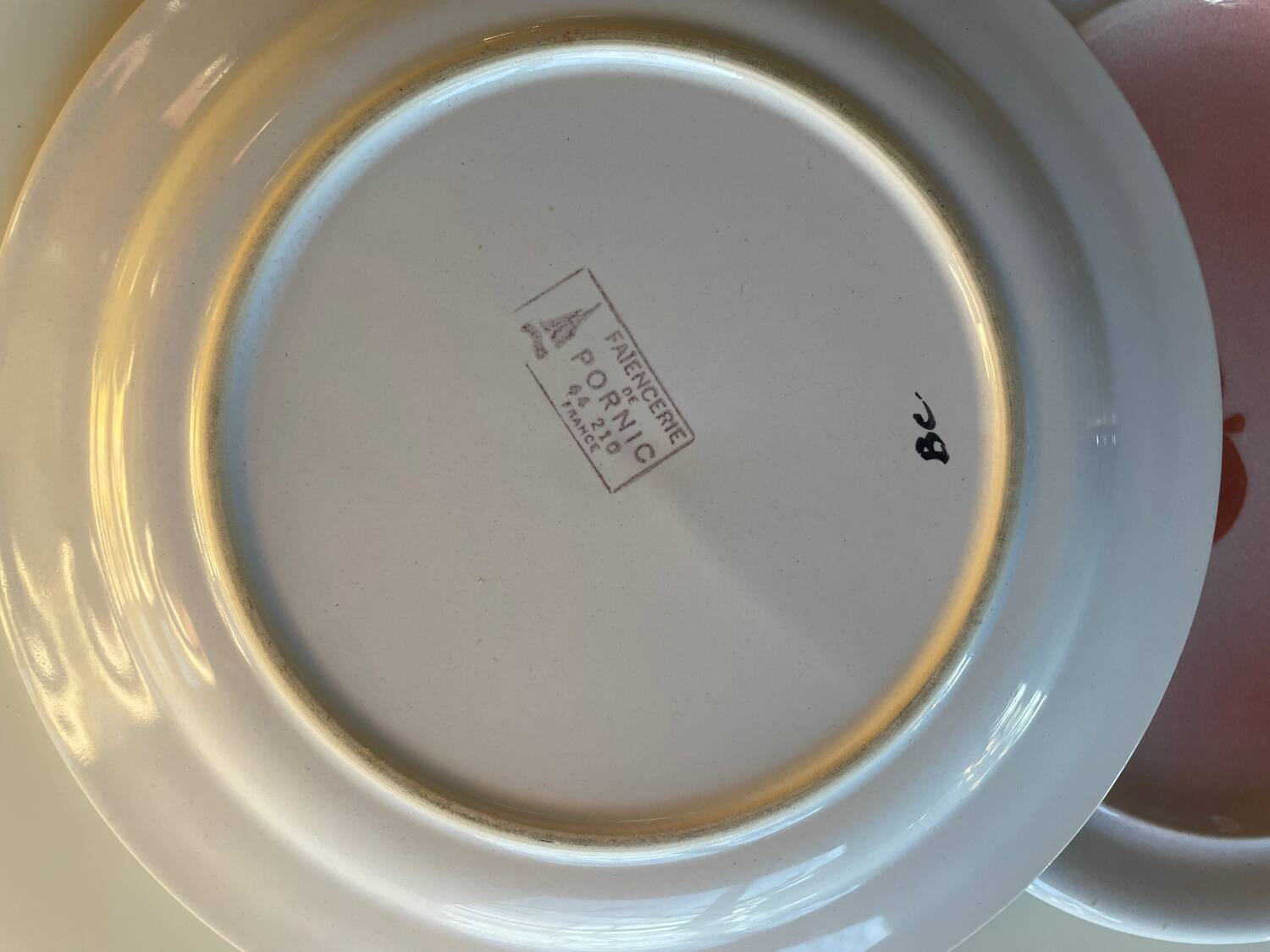 Trio of seventies dessert plates