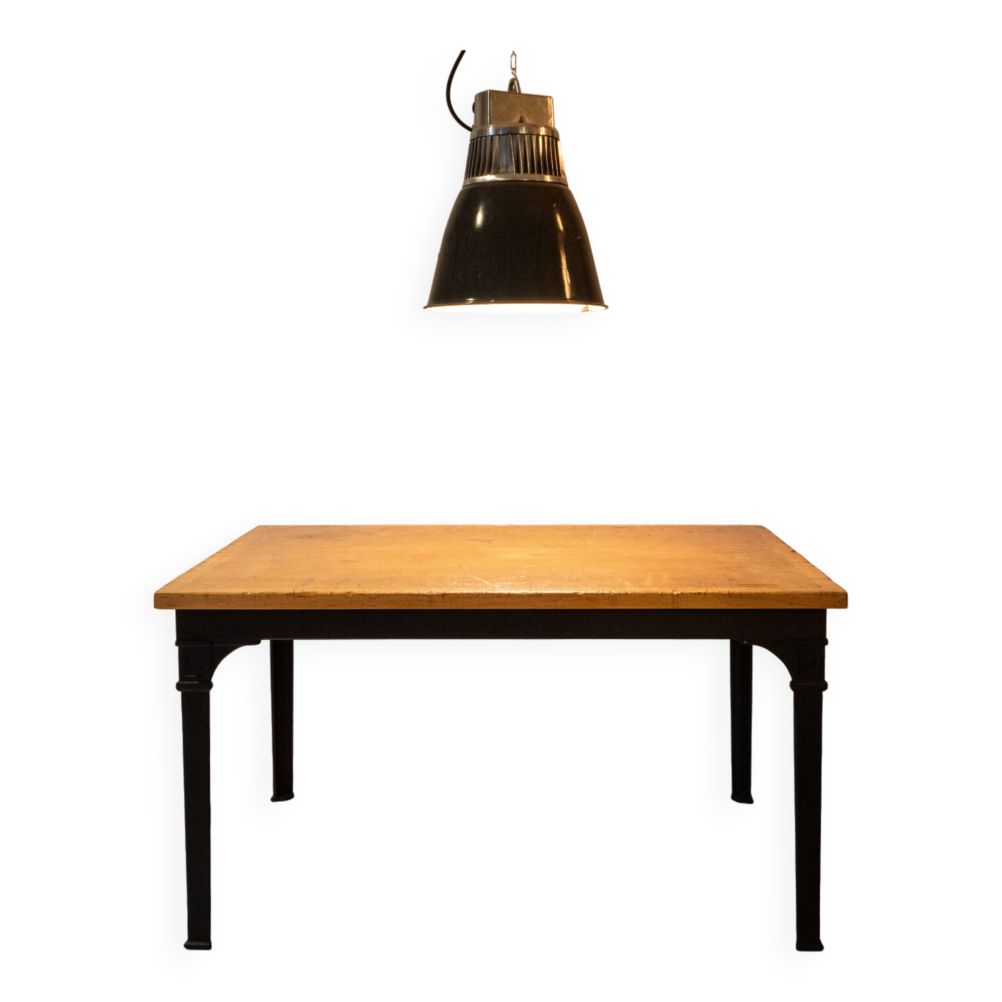 Table de la Reichsbahn avec plateau d'établi