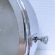 Wall lamp Art Deco opaline chromed metal 30s