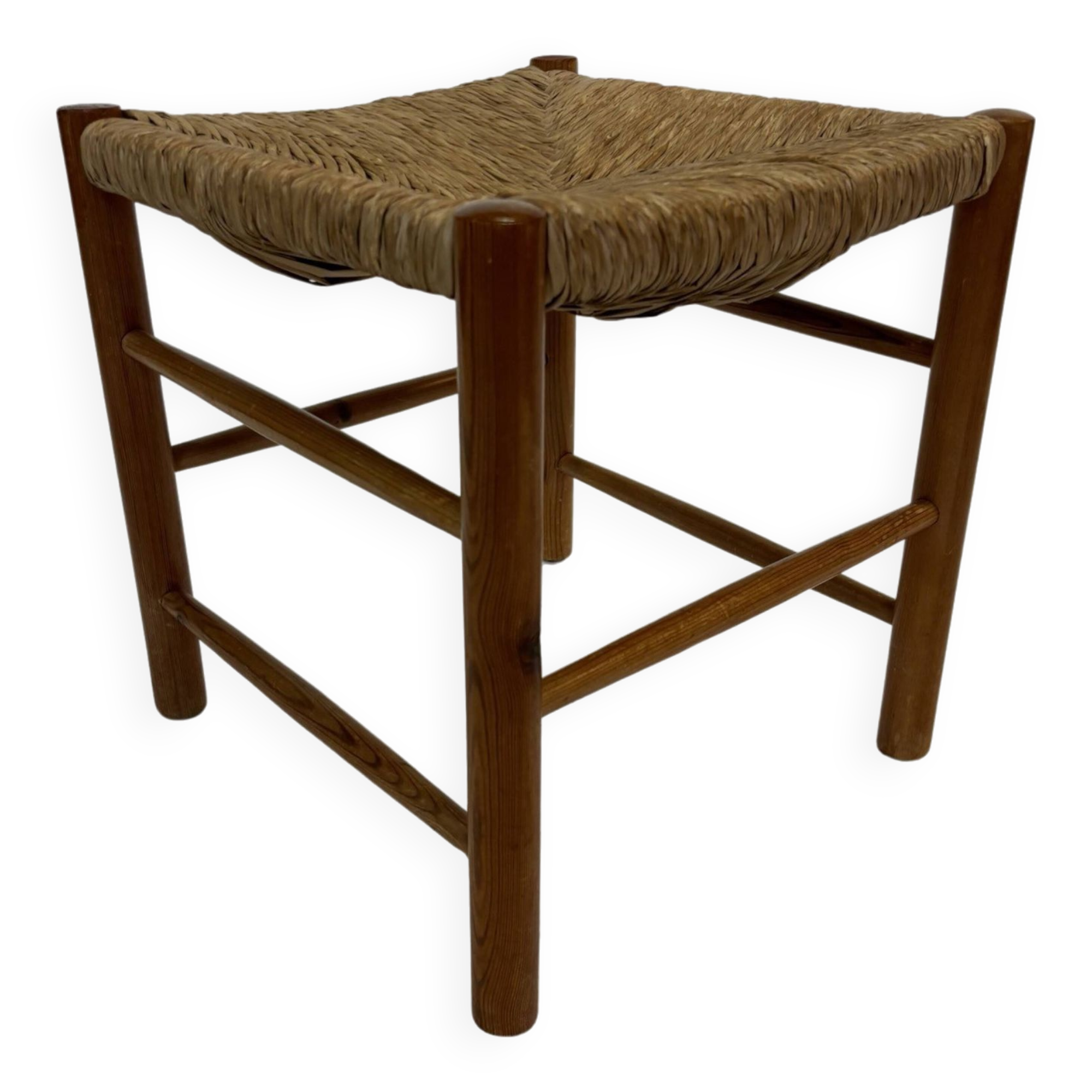 Vintage Dordogne Stool for Robert Sentou, 1970