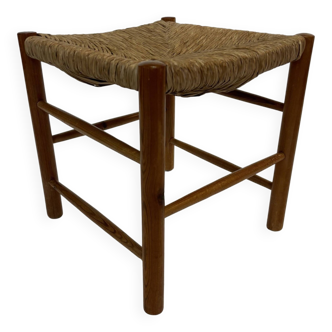 Vintage Dordogne Stool for Robert Sentou, 1970