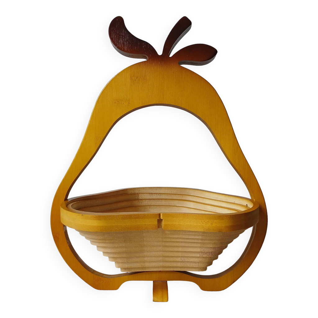 Panier Pliant En Bambou – Corbeille à Fruits, Pain – Dessous De Plat – Neuf