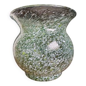 Vase boule verre de Murano