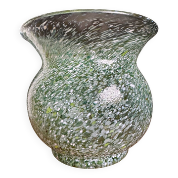 Vase boule verre de Murano ancien