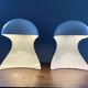 Pair of Dania lamps by Dario Tognon for Artemide vintage 1969