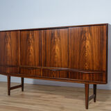 Mid century rosewood Danish sideboard by E. W. Bach for Sejling Skabe, 1960s