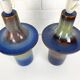 Pair of Einar Johansen ceramic table lamps, Soholm, Denmark, 1960s, Space Age