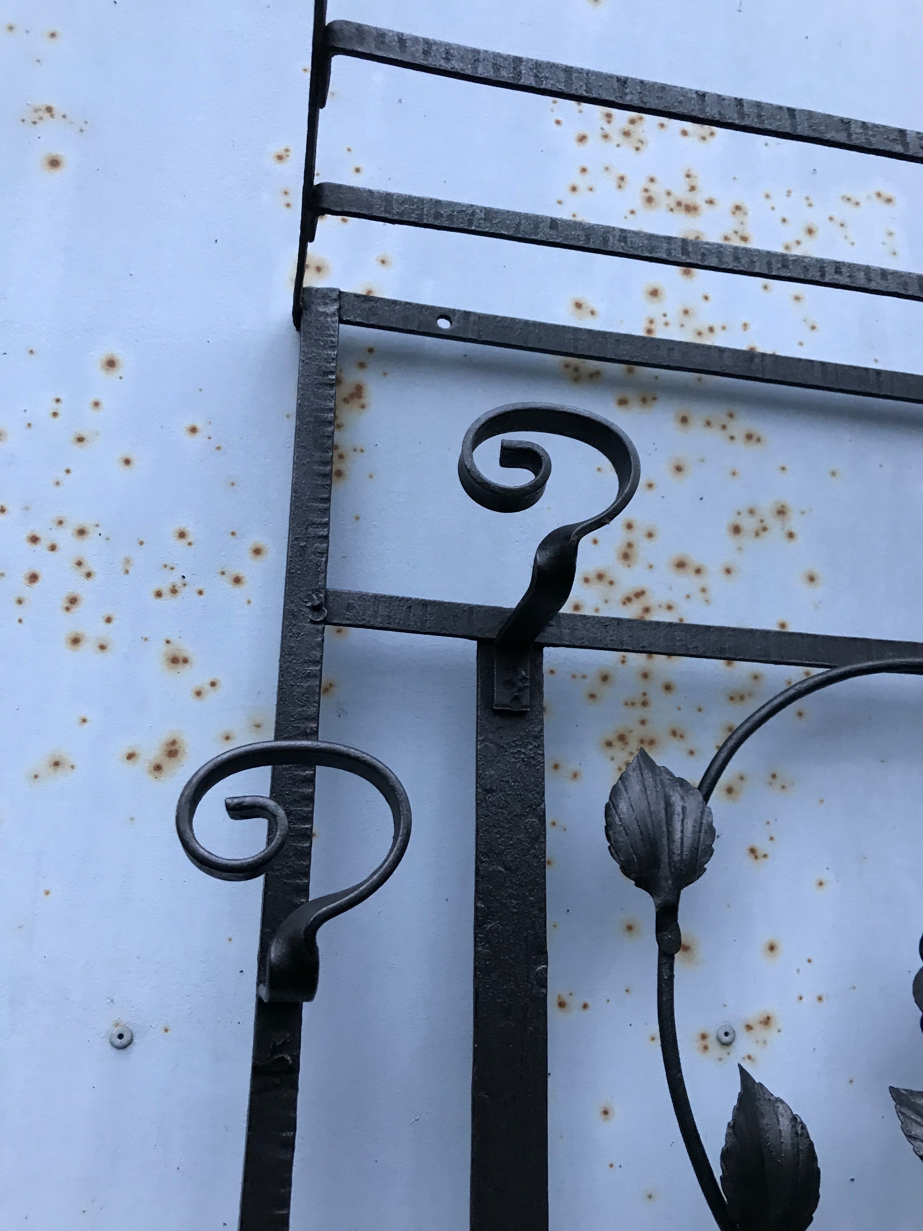 Art Deco era wrought iron jacket