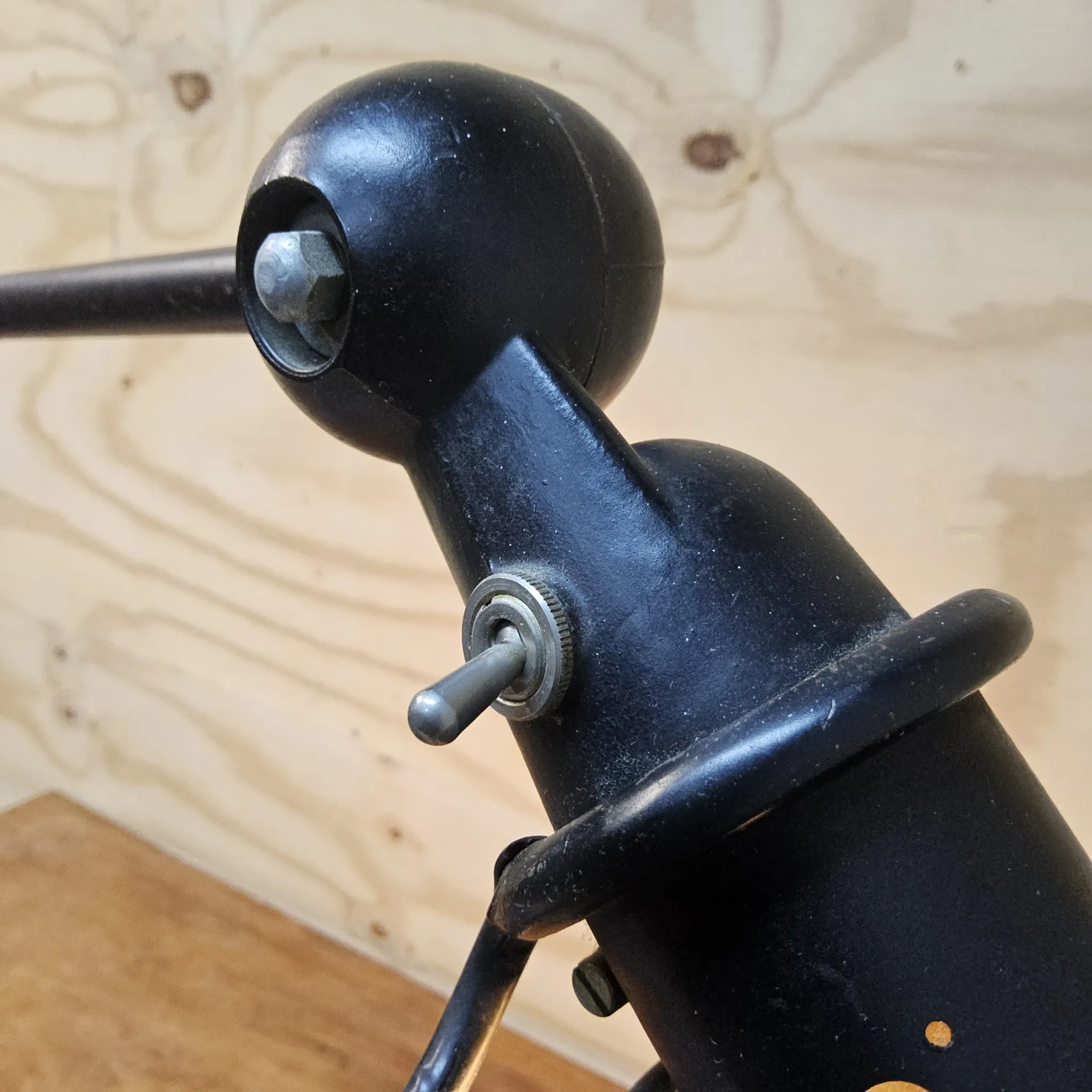 Vintage Jielde industrial adjustable factory lamp ^ desk