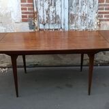 Danish teak and rosewood table