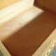 Dresser chest vintage wood and rattan of the 50 feet compass