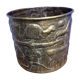 Brass "ethnic" pot cover