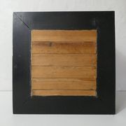 petite table d'appoint porte plante en bois massif