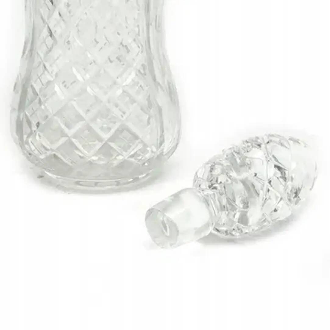 Carafe, Art Deco, crystal, Sweden, 1950s