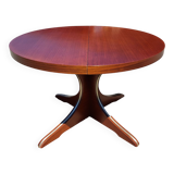 Vintage Scandinavian extendable dining table - 1960s